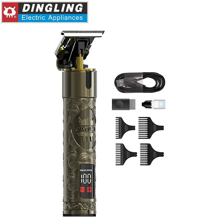 Dingling RF-622 Hair & Beard Trimmer - Tashqila Dingling RF-622 Hair & Beard Trimmer - Tashqila